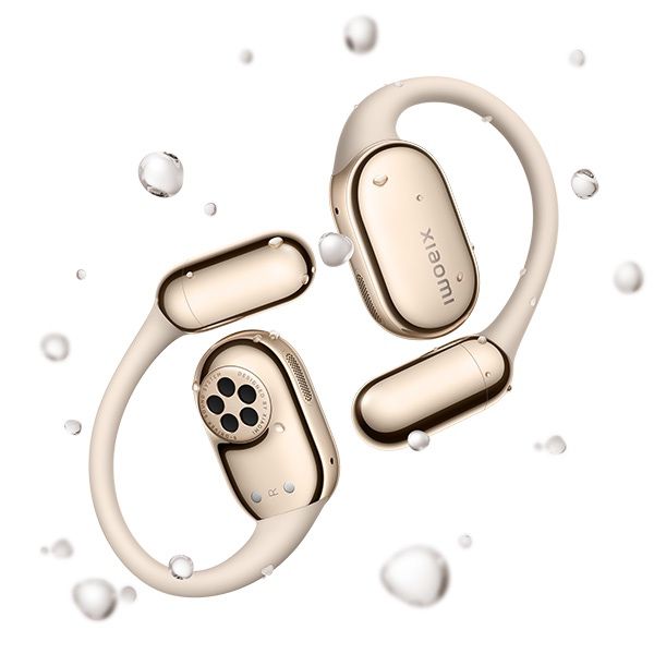 Xiaomi OpenWear Stereo Pro - אוזניות פתוחות שיאומי עם Dual-Mic ENC בצבע זהב | יבואן רשמי Xiaomi OpenWear Stereo Pro - אוזניות פתוחות שיאומי עם Dual-Mic ENC בצבע זהב | יבואן רשמי