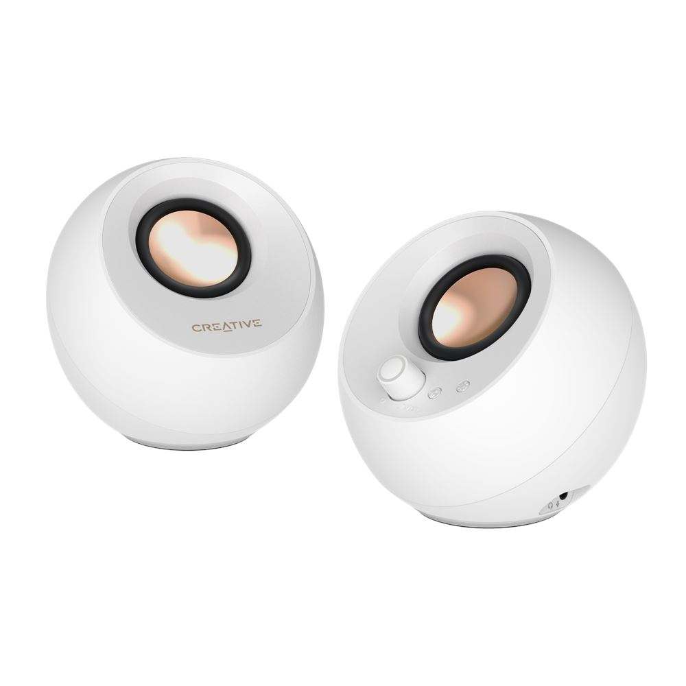 ������� ����� Creative Pebble PRO ��������� �������� �� ����� RGB ������ USB-C ���� ����� ����