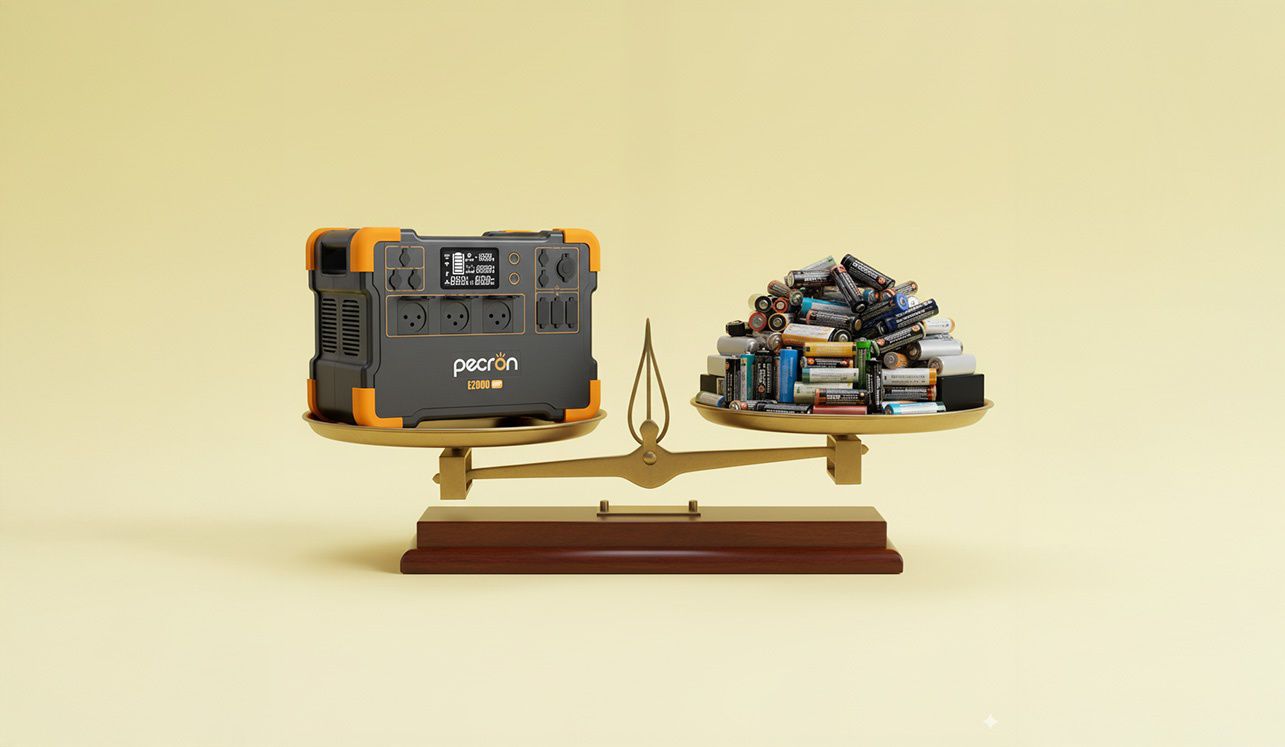 PECRON E2000LFP � ���� ��� ����� 1920Wh �� ����� LiFePO4 ����� 2000W | ����� ����