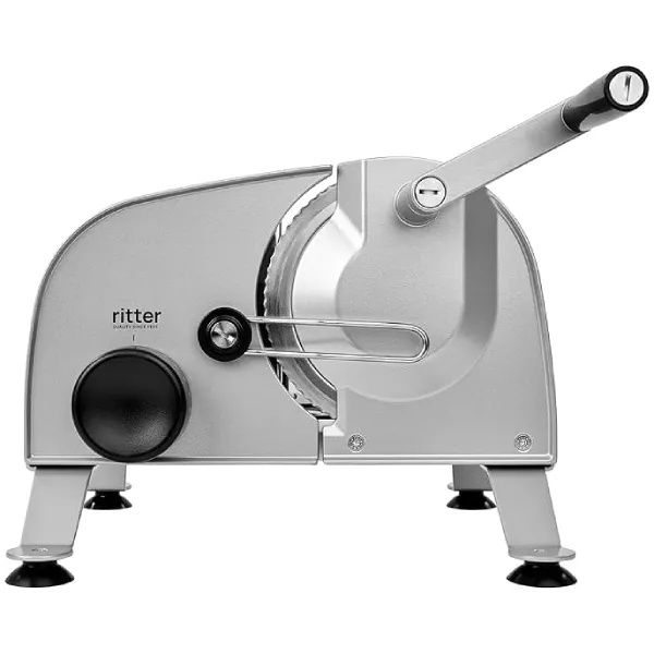 פורס מזון ידני RITTER podio 3 ריטר ממתכת מלאה עם סכין משוננת 17 ס"מ וכוונון 0-20 מ"מ יבואן רשמי פורס מזון ידני RITTER podio 3 ריטר ממתכת מלאה עם סכין משוננת 17 ס"מ וכוונון 0-20 מ"מ יבואן רשמי