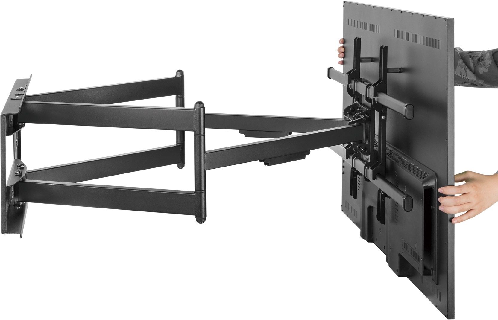 EAZO PRO6890XLD במבט צד המציג את חוזק הפלדה והמבנה המפרקי