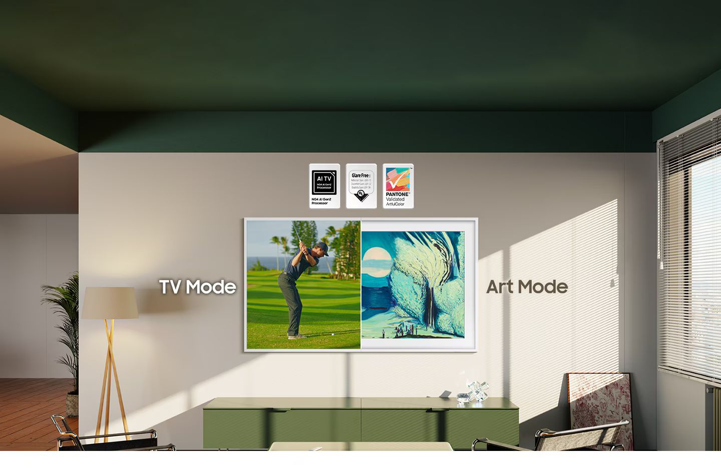 SAMSUNG QE43LS03F The Frame QLED �������� ���� 43 ���� - ������ �����