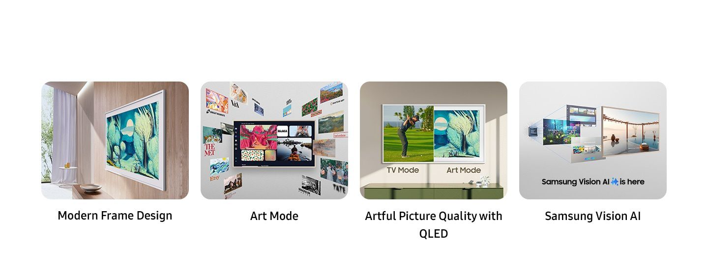 SAMSUNG QE50LS03F The Frame QLED �������� ���� 50 ���� - ������ �����