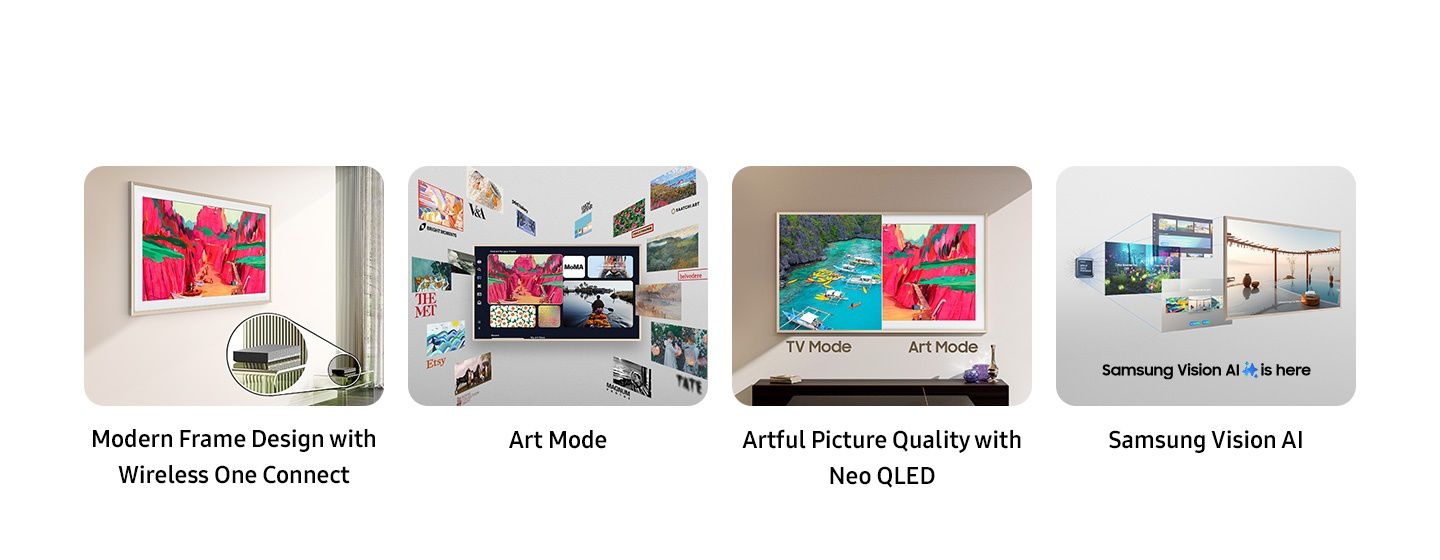 SAMSUNG QE65LS03F The Frame Pro �������� ���� 65 ����� Neo-QLED 4K | ������ �����