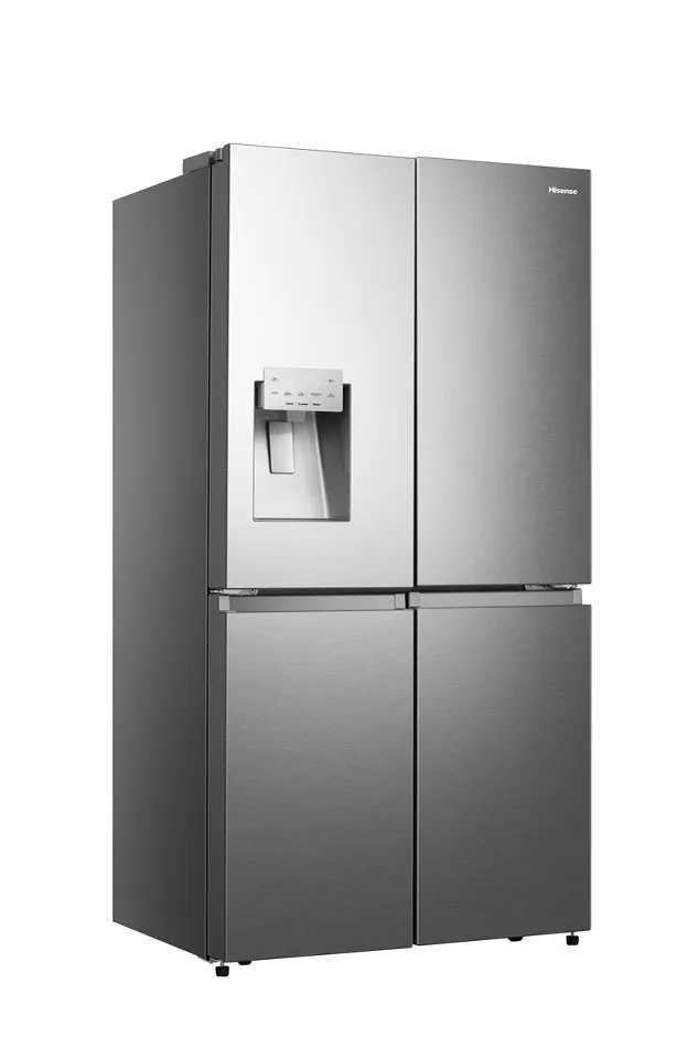 מקרר Hisense RQ760N4SASE מבט צידי המדגיש את העיצוב