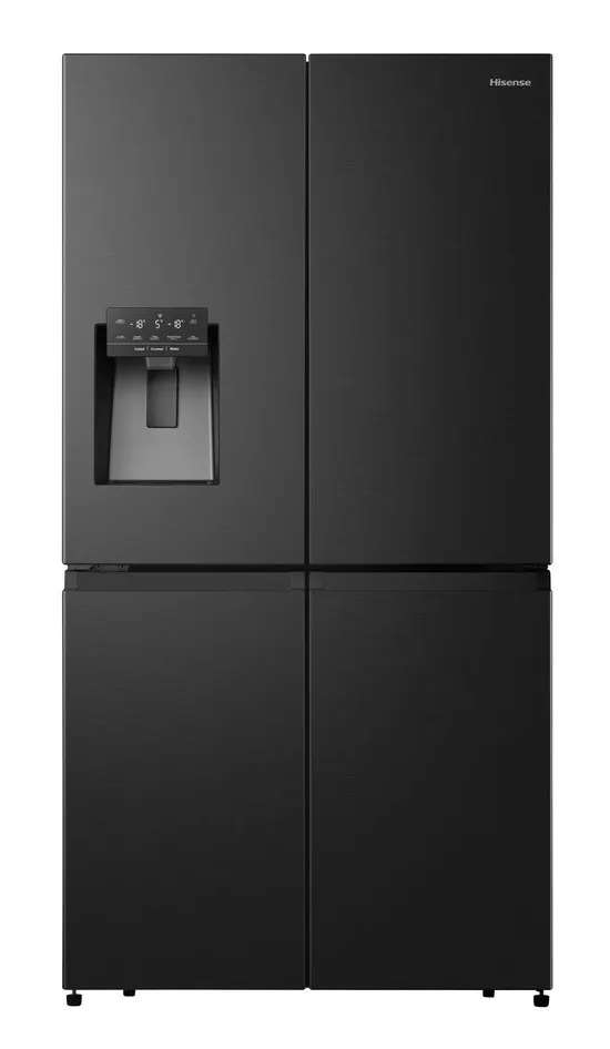 Hisense RQ760N4SBFE – מקרר 4 דלתות 584 ליטר שחור עם מקפיא תחתון, בר חיצוני, Inverter ו-No Frost | יבואן רשמי Hisense RQ760N4SBFE – מקרר 4 דלתות 584 ליטר שחור עם מקפיא תחתון, בר חיצוני, Inverter ו-No Frost | יבואן רשמי