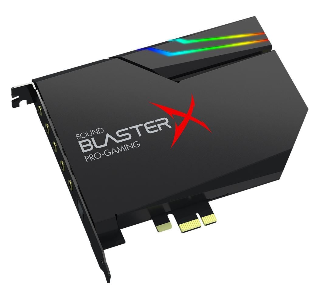 ����� ��� �������� Creative Sound BlasterX AE-5 Plus ����� ����� �� ����� RGB - ����� ����