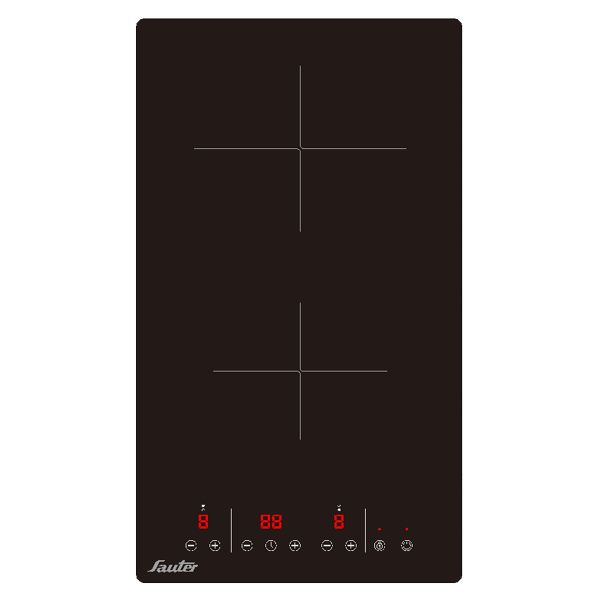 Sauter SCH203 - כיריים קרמיות דומינו 30 ס"מ סאוטר עם 2 אזורי בישול ו-Plug & Play | יבואן רשמי Sauter SCH203 - כיריים קרמיות דומינו 30 ס"מ סאוטר עם 2 אזורי בישול ו-Plug & Play | יבואן רשמי