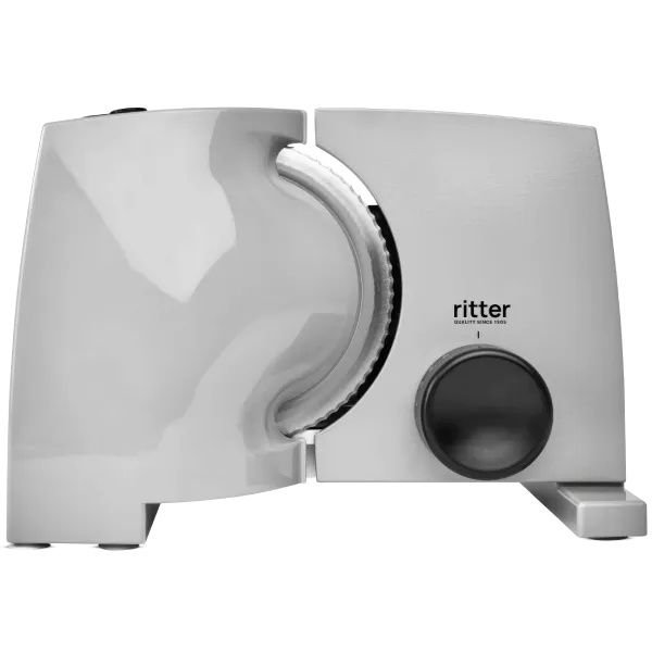 פורס מזון חשמלי Ritter sigma 1 ריטר עם סכין חלקה 17 ס"מ וכוונון 0-20 מ"מ תוצרת גרמניה יבואן רשמי פורס מזון חשמלי Ritter sigma 1 ריטר עם סכין חלקה 17 ס"מ וכוונון 0-20 מ"מ תוצרת גרמניה יבואן רשמי