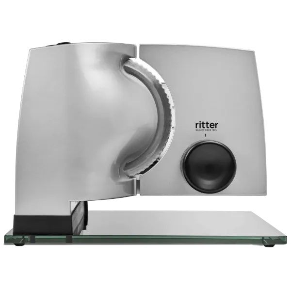 פורס מזון חשמלי Ritter sinus 1 ריטר עם סכין משוננת 17 ס"מ במבנה מתכתי מרחף יבואן רשמי פורס מזון חשמלי Ritter sinus 1 ריטר עם סכין משוננת 17 ס"מ במבנה מתכתי מרחף יבואן רשמי