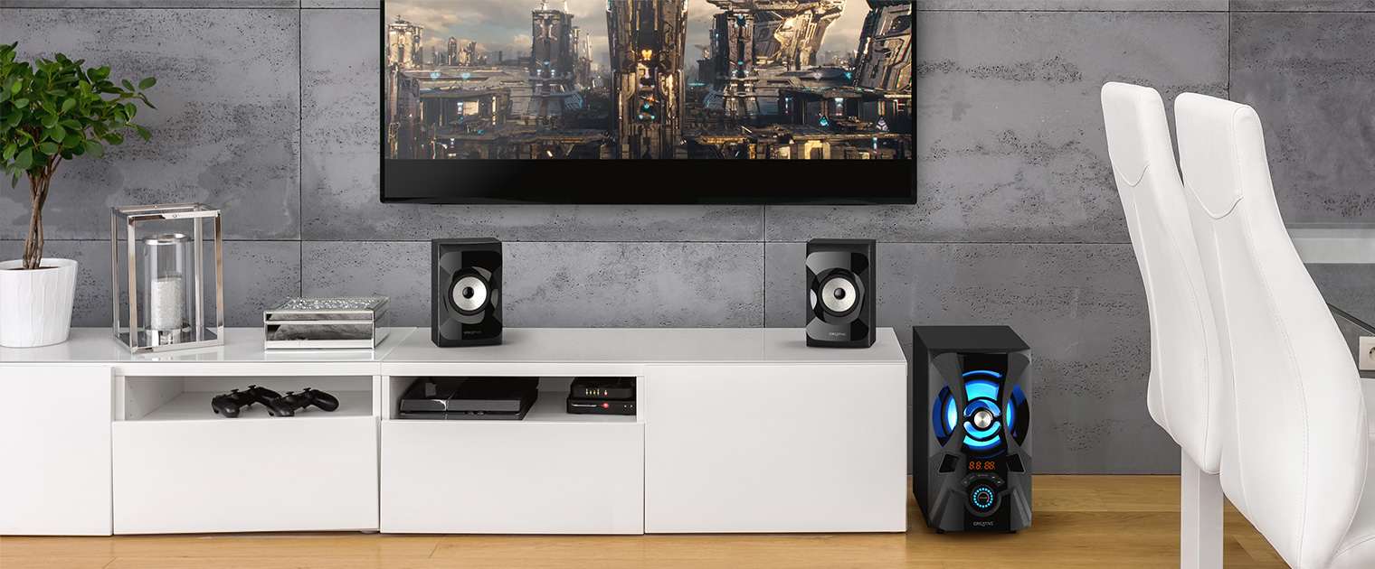 ������� ����� ���������� Creative SBS E2900 2.1 ������ ������ 60W RMS �� ��� ���� ����� ����