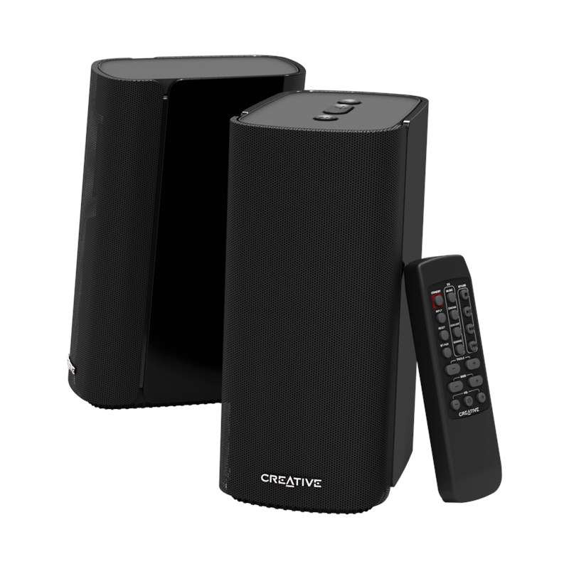 רמקולים למחשב Creative T100 קריאייטיב Hi-Fi 2.0 בעוצמת 80W עם כניסה אופטית ובלוטות' יבואן רשמי רמקולים למחשב Creative T100 קריאייטיב Hi-Fi 2.0 בעוצמת 80W עם כניסה אופטית ובלוטות' יבואן רשמי