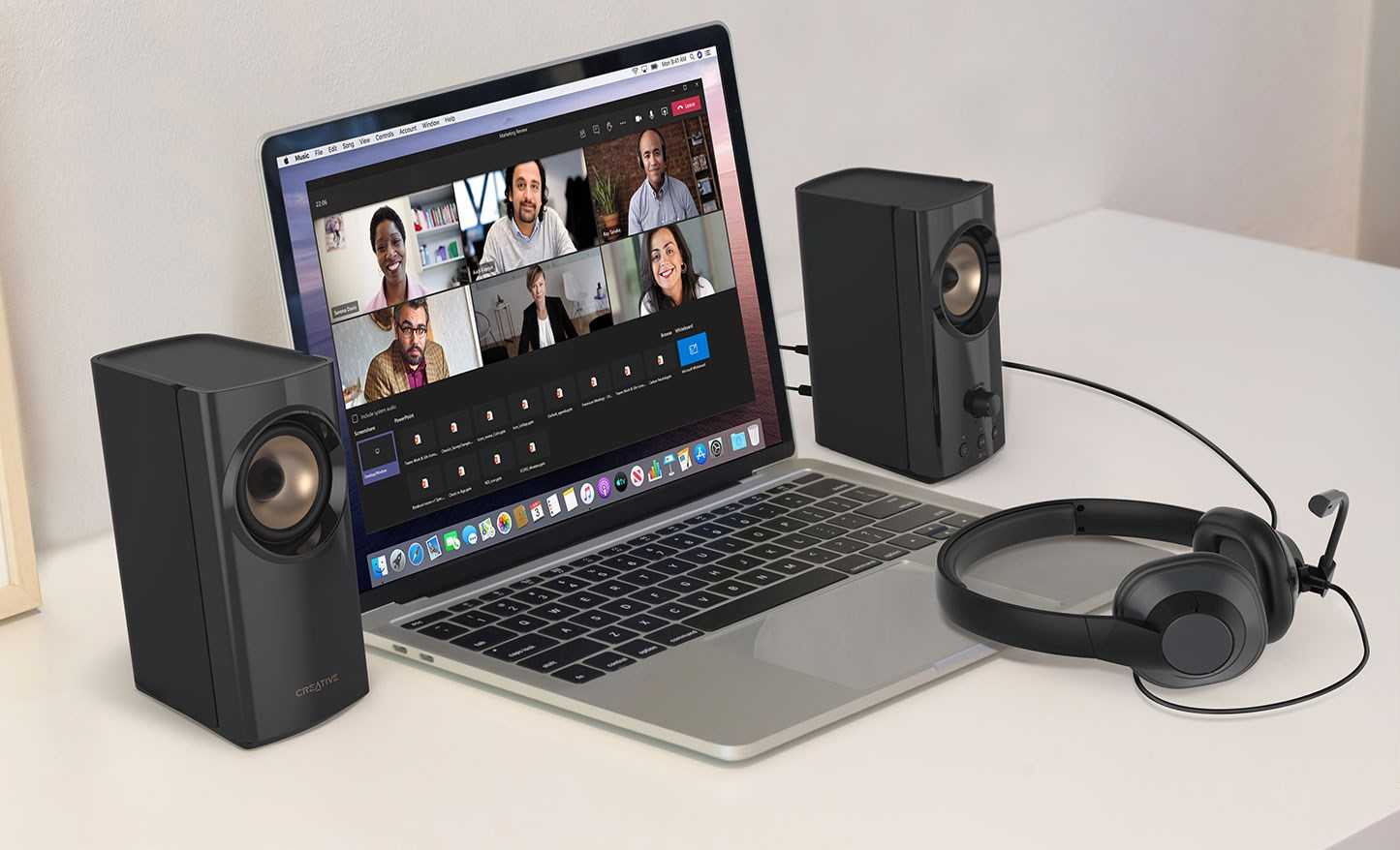 ������� ����� Creative T60 ������ ������ ��������� 2.0 �� ������ ������ USB-C ����� ����