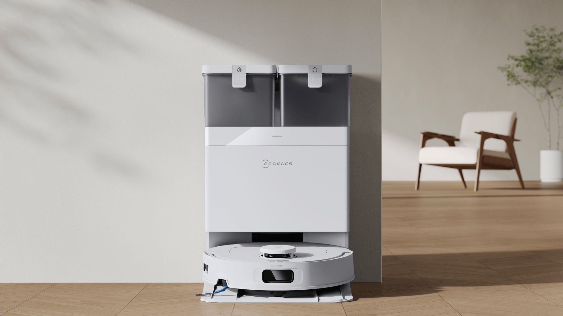 ���� ���� ������ ECOVACS DEEBOT T30C Prime OMNI �� ���� OMNI ������ 25,000Pa