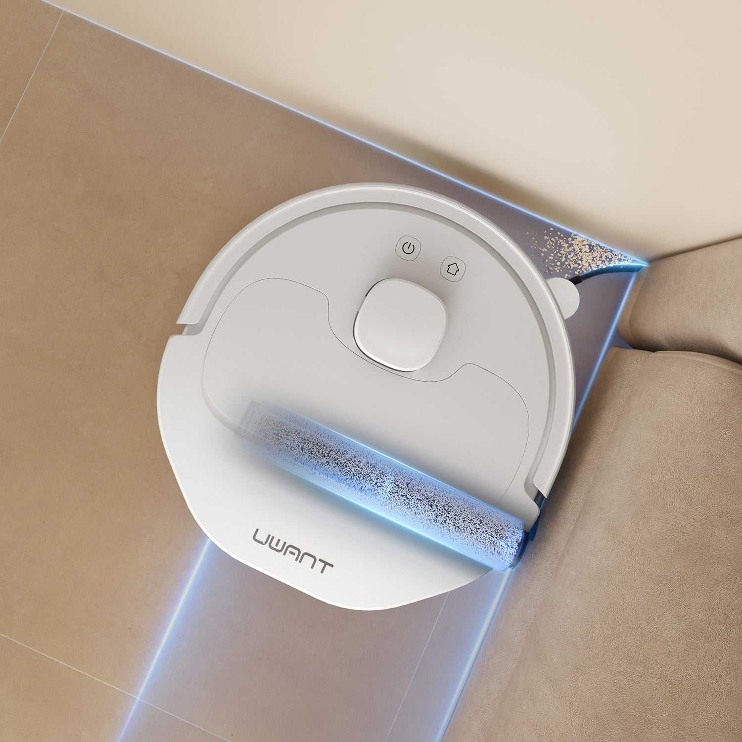 UWANT U400 - מערכת הניקוי האוטונומית המושלמת שואב שוטף רובוטי UWANT U400 היברידי חכם
