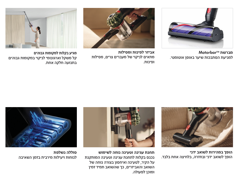 ���� ��� ������ Dyson V8 Cyclone SV 55 ������ �� ����� Motorbar ������ ����� - ����� ����