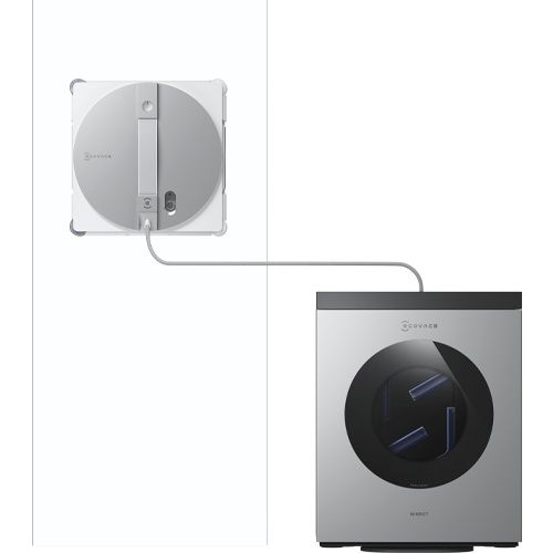 מערכת ריסוס חכמה ECOVACS WINBOT W3 OMNI לניקוי חלונות ולפירוק לכלוך