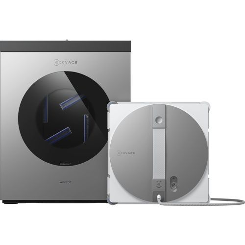 מנקה חלונות רובוטי ECOVACS WINBOT W3 OMNI עם תחנת עגינה חכמה לניקוי חלונות