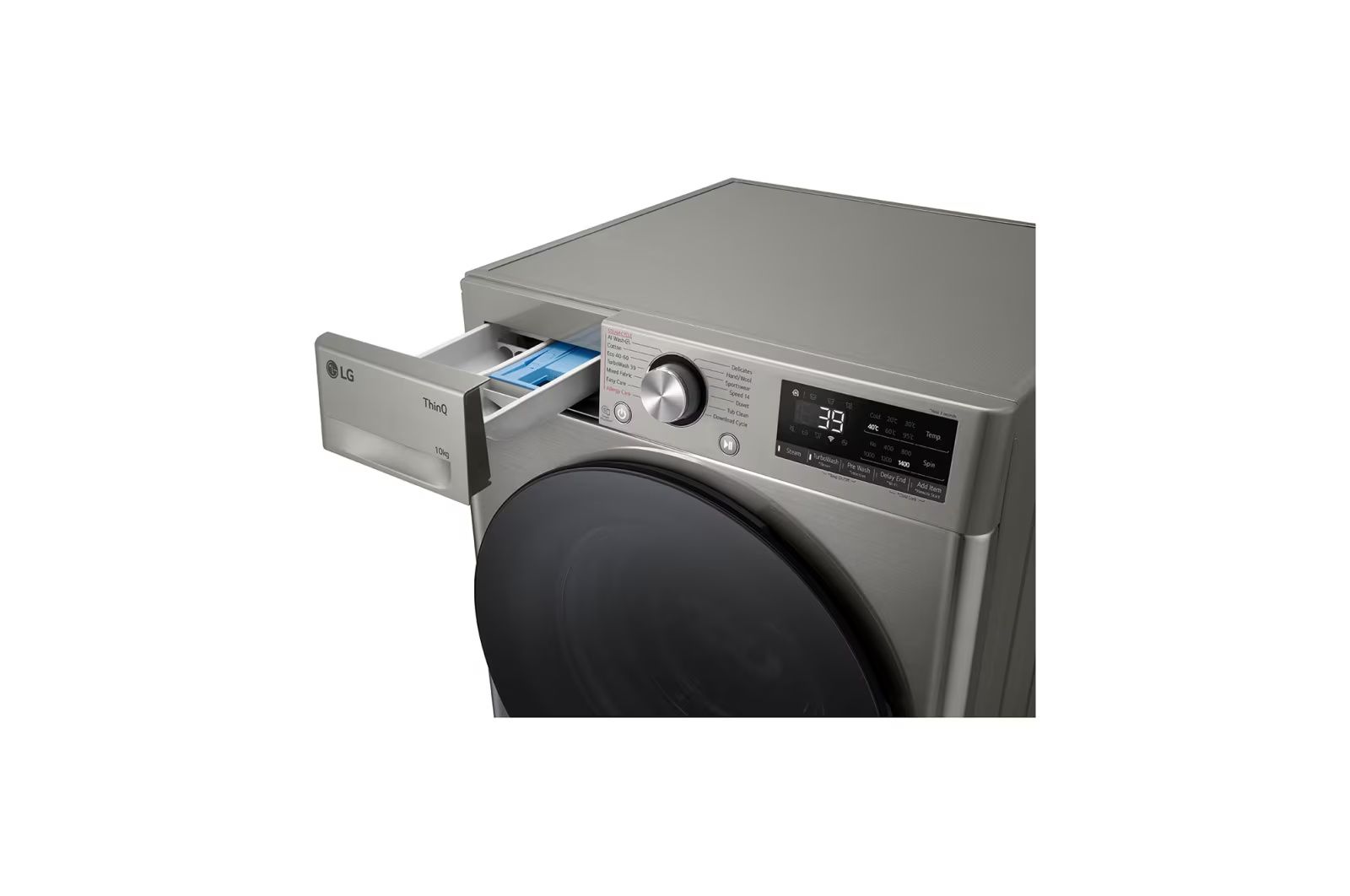 LG WF10214GBB � ����� ����� 10 �"� ���� �� AI DD ������ Steam