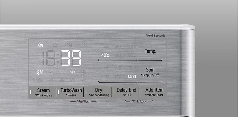 LG WF13314GBC � ����� ����� ��� ���� 13 �"� �� AI DD & Steam+