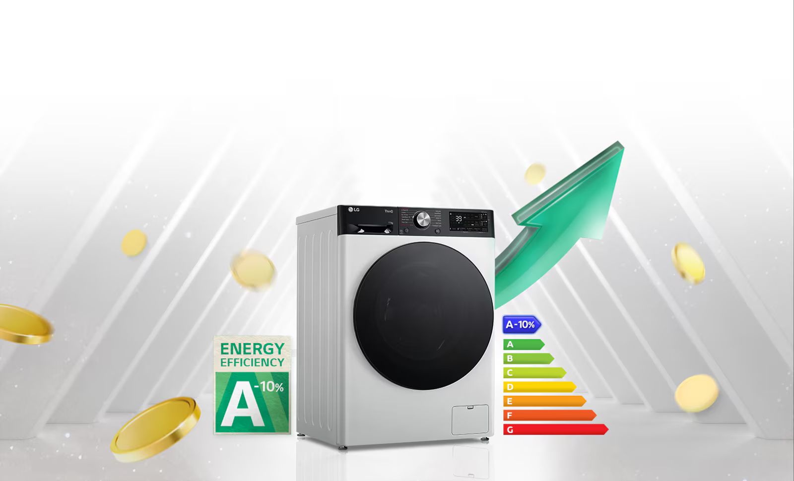 LG WF13314GBC � ����� ����� ��� ���� 13 �"� �� AI DD & Steam+