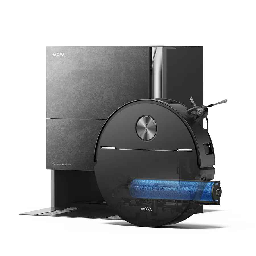 Mova Z70 Ultra Roller Complete שואב שוטף רובוטי Mova Z70 Ultra Roller Complete שחור מבט כללי