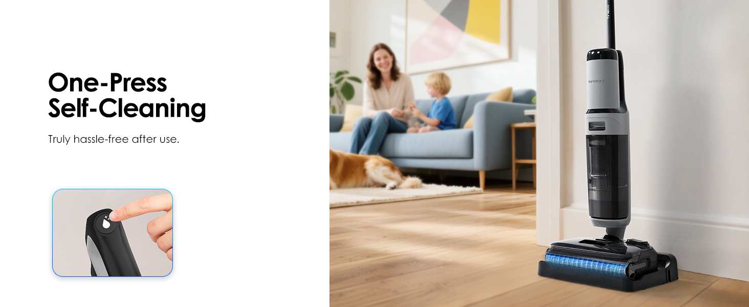 רכיבים פנימיים ומברשת שואב Tineco i5 Stretch טינקו