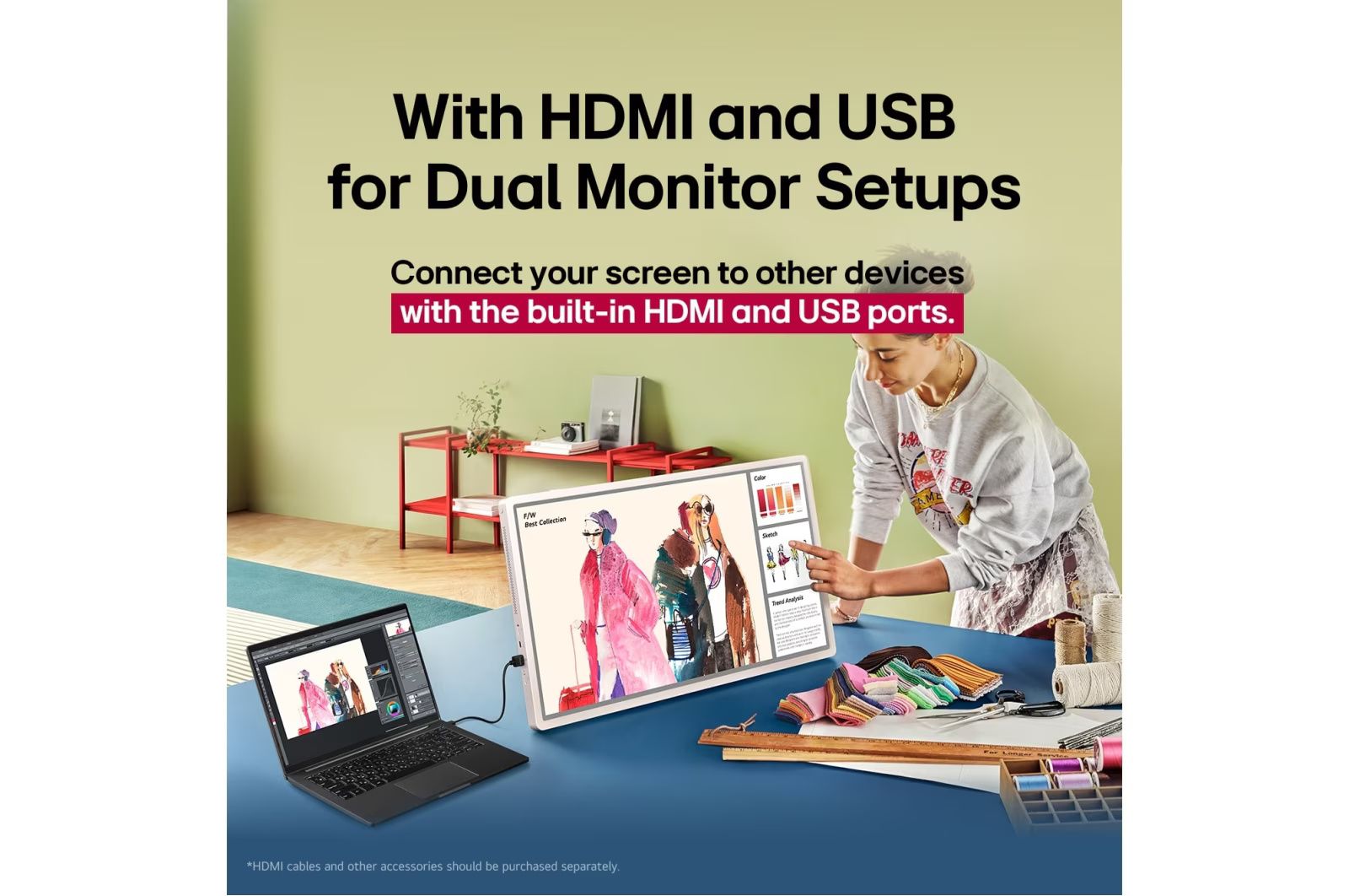 LG 27LX6TDGA ��� ��� ���� LG StanbyME 2 QHD ����� 27 ���� - ������ �"� ������ �����