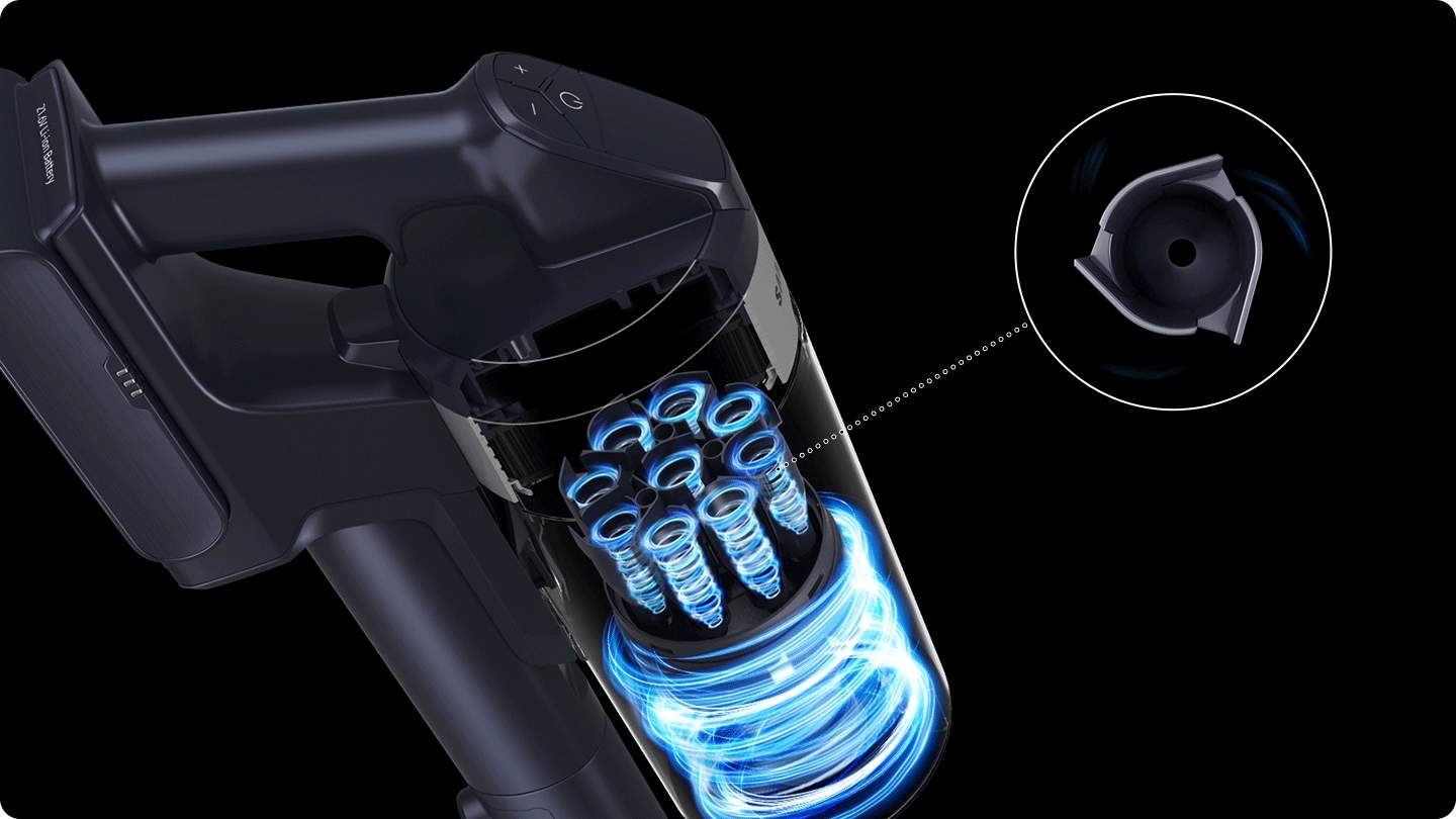 אביזר Pet Tool לשואב אבק סמסונג המיועד ללכידת שיער חיות מחמד מהספה ומהריפודים ביעילות